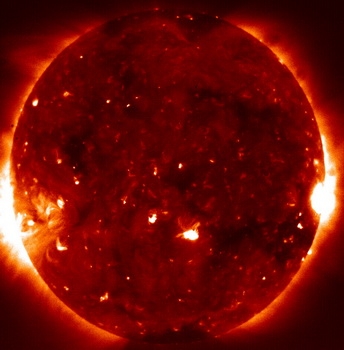 Механизмы нагрева солнечной короны будут изучены (Фото — NASA) 
