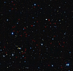 Молодые галактики в далекой Вселенной (eso.org)