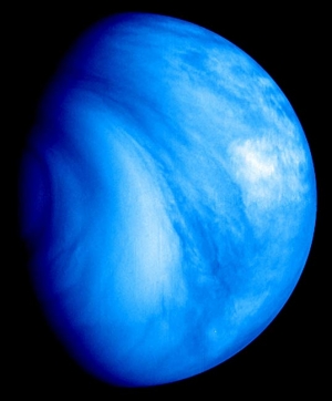 Южное полушарие Венеры в ультрафиолетовом свете (space.com)