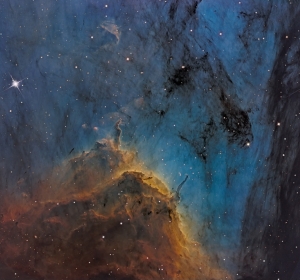 Туманность Пеликан - аналогичный регион звездообразования (cfa.harvard.edu)