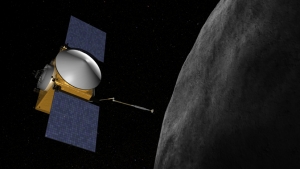 OSIRIS-Rex приближается к астероиду в изображении художника (nasa.gov)