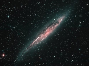 Сейфертовская галактика NGC 4945 (cfa.harvard.edu)