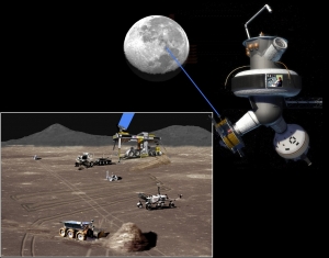 Активные работы на Луне, управляемые с ее орбиты (space.com)