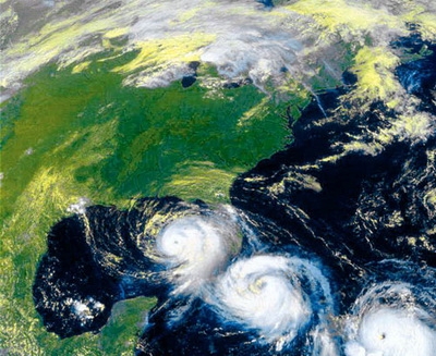 Такие снимки получают в МЧС с геостационарных спутников слежения за окружающей средой (Фото — elementy.ru) 