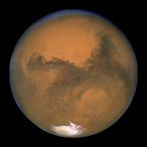Марс на снимке Хаббла (space.com)