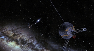 Взгляд хкдожника на зонд Пионер (jpl.nasa.gov)