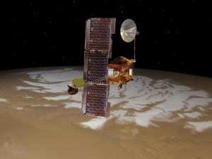 Взгляд художника на Mars Odyssey (nasa.gov)
