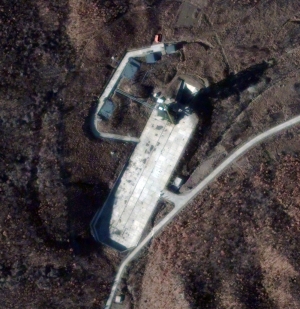 Спутниковый снимок корейского космодрома (space.com)