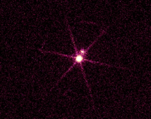 Рентгеновские лучи двойной звезды Сириус (wikipedia.org)
