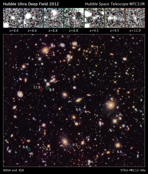 Самые далекие галактики (space.com)