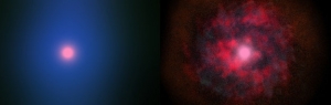 Оптическое и рентгеновское приближенное изображения звезды (esa.int)