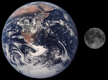 Луна — крупный спутник (Изображение — tourism-nature.com)