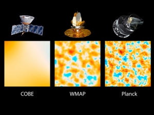 Сравнение разрешения трех космологиеских зондов (jpl.nasa.gov)