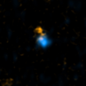 Инфракрасное и миллиметровое изображение телескопа Кека (herschel.cf.ac.uk)