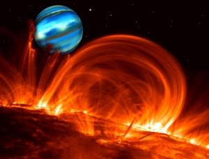 Активность звезды с близким гигантом (newscientist.com)