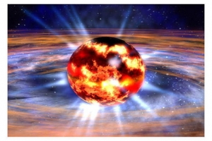 Рисунок рождения нейтронной звезды (space.com)