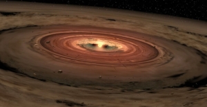Рисунок протопланетного диска (berkeley.edu)