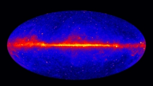 Карта Вселенной в гамма-диапазоне (nasa.gov)