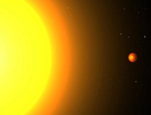 Планета рядом со звездой (newscientist.com)