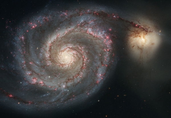 Галактика М51 (wikipedia.org)