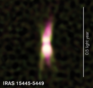 Струя звезды IRAS 15445−5449 (ras.org.uk)