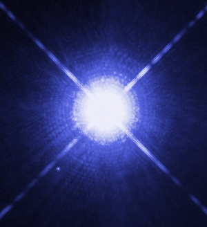Двойная звезда Сириус (cfa.harvard.edu)