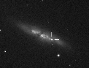 Сверхновая в галактике М82 (newscientist.com)