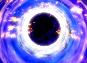 Рисунок излучающих окрестностей черной дыры (universetoday.com)