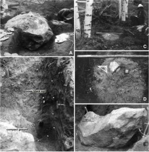 Фотографии открытия камня в 1972 году (universetoday.com)