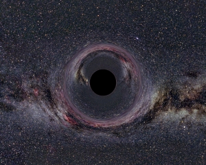Взгляд художника на черную дыру (cosmos.ucoz.ru)