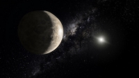 Взгляд художника на карликовую планету Макемаке (space.com)