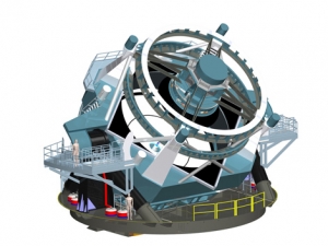 Схема конструкции телескопа (lsst.org)