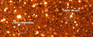 Изображение объекта WD 0806-661 и его звезды (nasa.gov)
