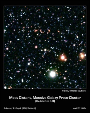 Фотокластер возрастом около 1 миллиарда лет (space.com)