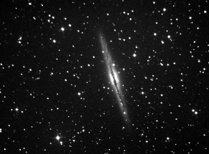 Чрезвычайно тонкий диск галактики NGC 891 (wikipedia.org)