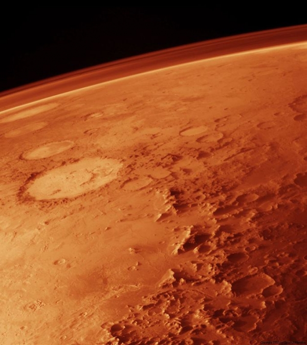 Атмосфера Марса, заснятая Викангом-1 (wikipedia.org)