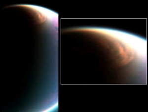 Облака в северном полушарии Титана (space.com)