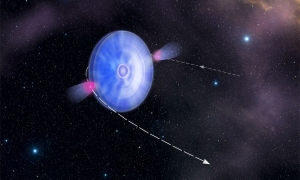 Пульсар, проходящий через солнечный ветер, приводит к гамма-излучению (space.com)
