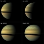 Шторм Сатурна поднял вверх воду