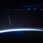 Командир МКС снял комету Ловеджо